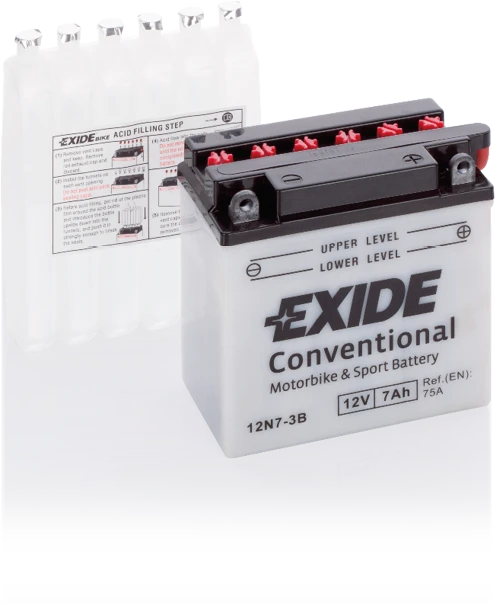 Exide 12N7-3B – 12 V 7 Ah 75 A
