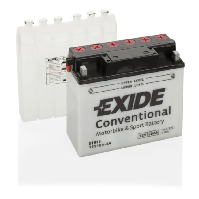 Exide 12Y16A-3A – 12 V 20 Ah 210 A