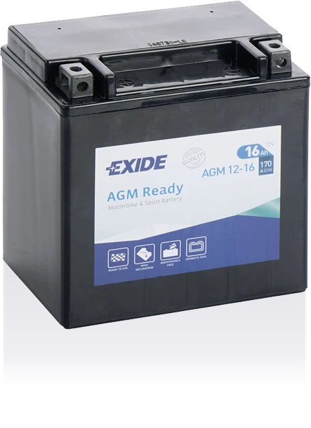 Exide AGM12-16 – 12 V 16 Ah 200 A