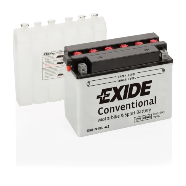 Exide E50-N18L-A3 – 12 V 20 Ah 260 A