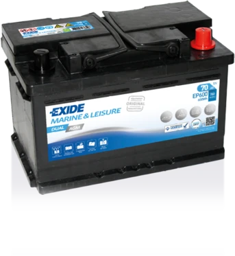 Exide EP600 – 12 V 70 Ah 760 A
