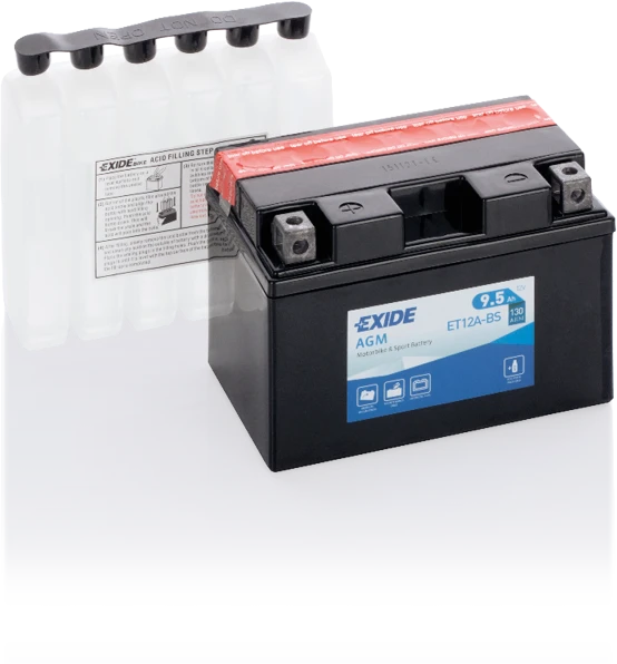 Exide ET12A-BS – 12 V 10 Ah 130 A