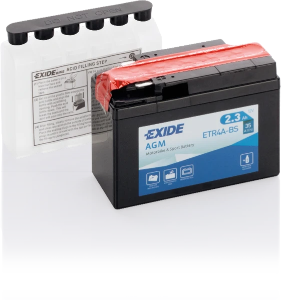Exide ETR4A-BS – 12 V 2,3 Ah 35 A
