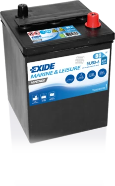Exide EU80-6 – 6 V 80 Ah 600 A