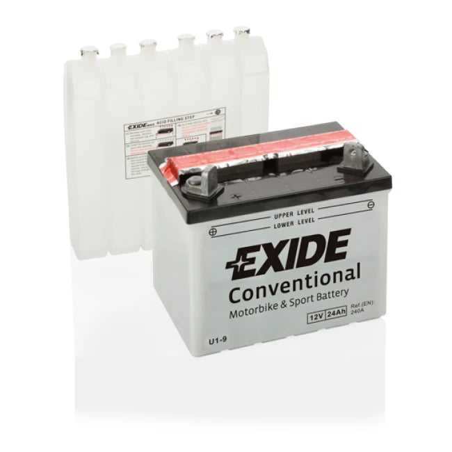 Exide U1-9 – 12 V 24 Ah 240 A