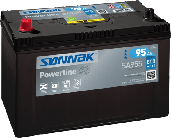 Sønnak SA955 – 12 V 95 Ah 800 A