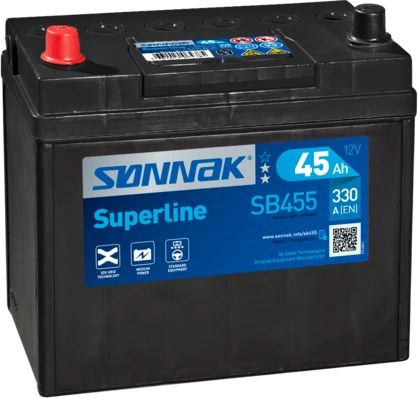 Sønnak SB455 – 12 V 45 Ah 330 A