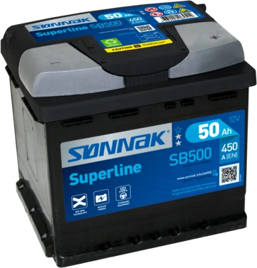 Sønnak SB500 – 12 V 50 Ah 450 A