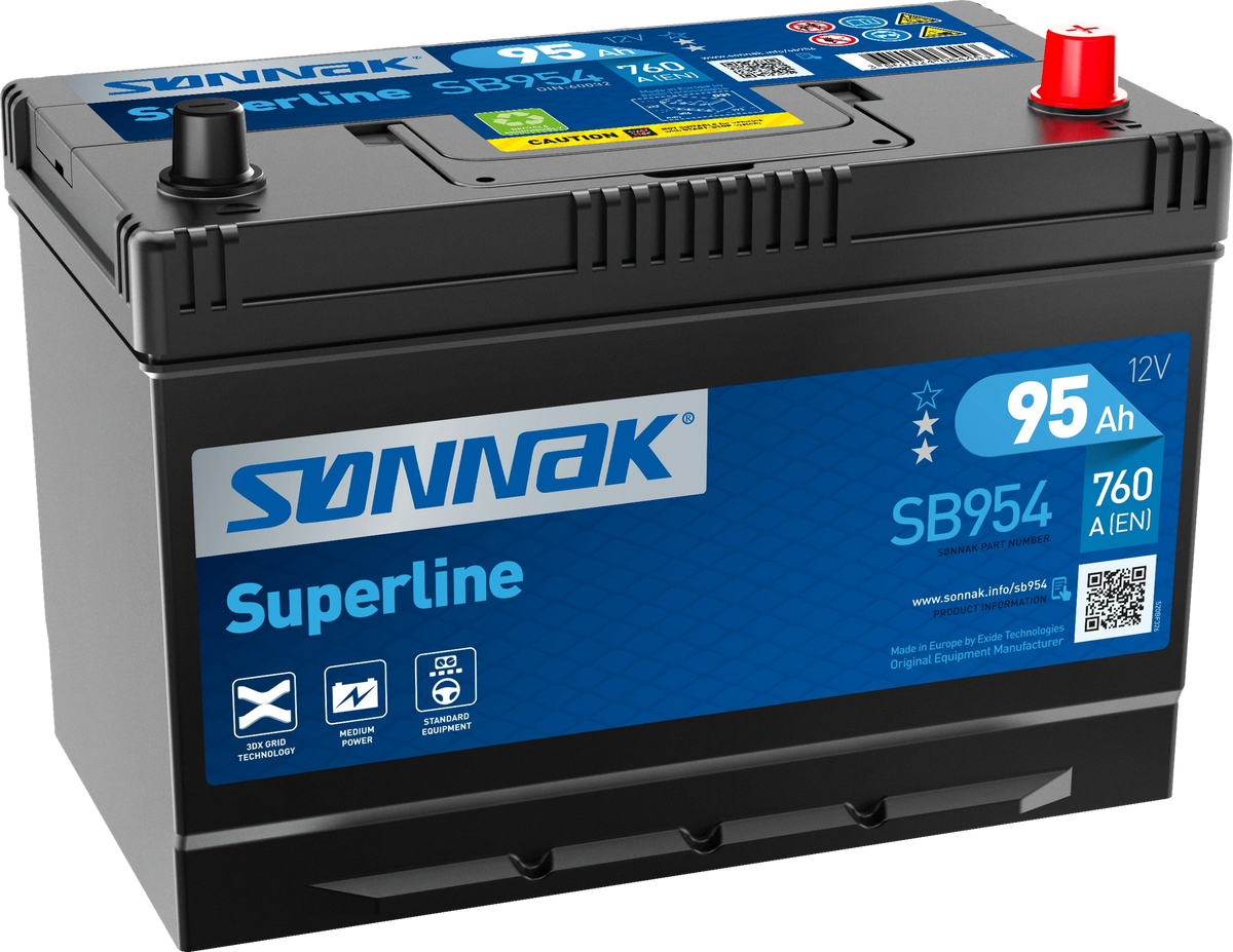 Sønnak SB954 – 12 V 95 Ah 760 A