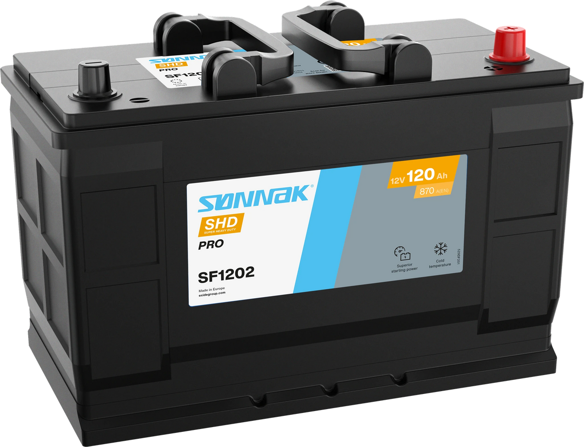 Sønnak SF1202 – 12 V 120 Ah 870 A