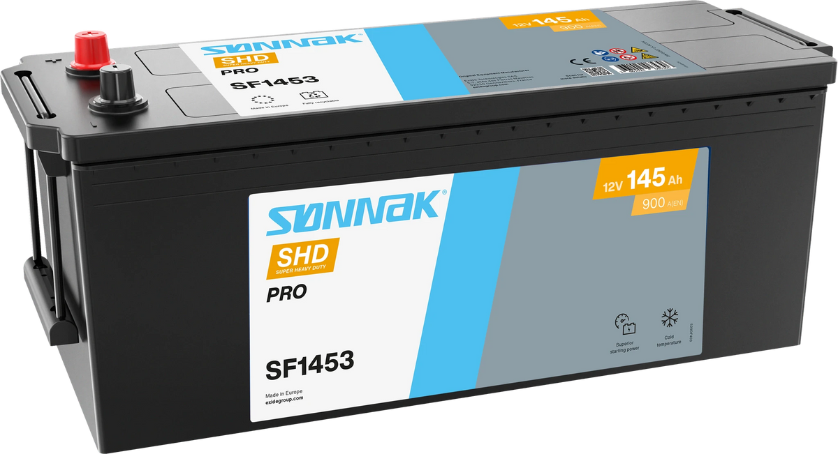Sønnak SF1453 – 12 V 145 Ah 900 A