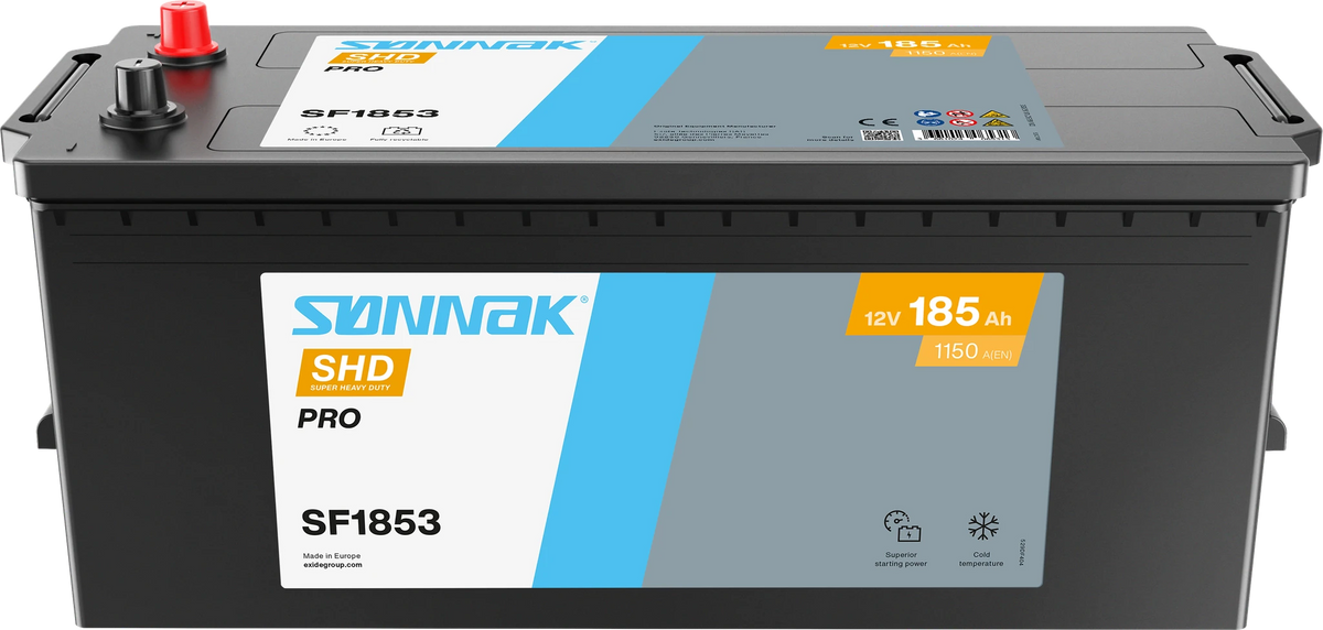 Sønnak SF1853 – 12 V 185 Ah 1150 A