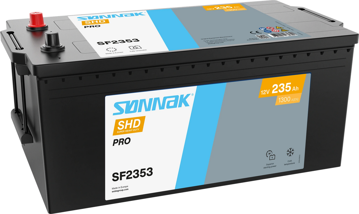 Sønnak SF2353 – 12 V 235 Ah 1300 A