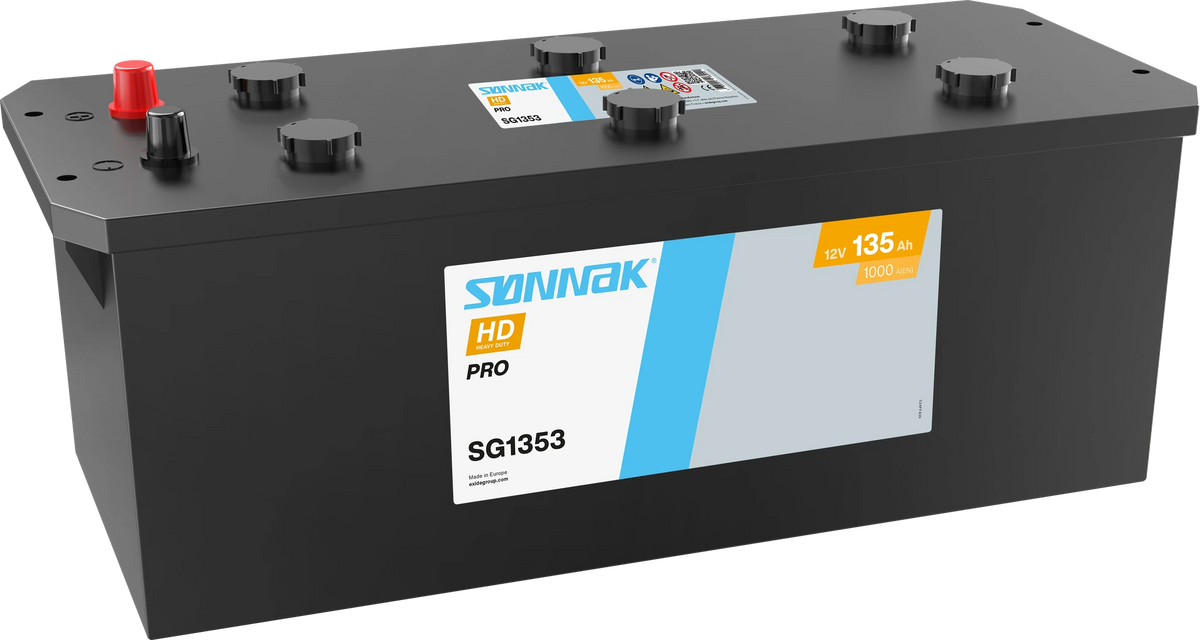Sønnak SG1353 – 12 V 135 Ah 1000 A
