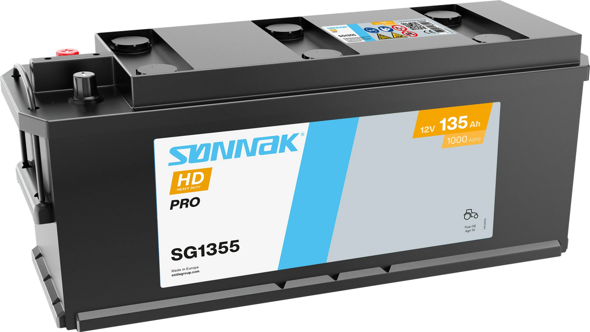 Sønnak SG1355 – 12 V 135 Ah 1000 A