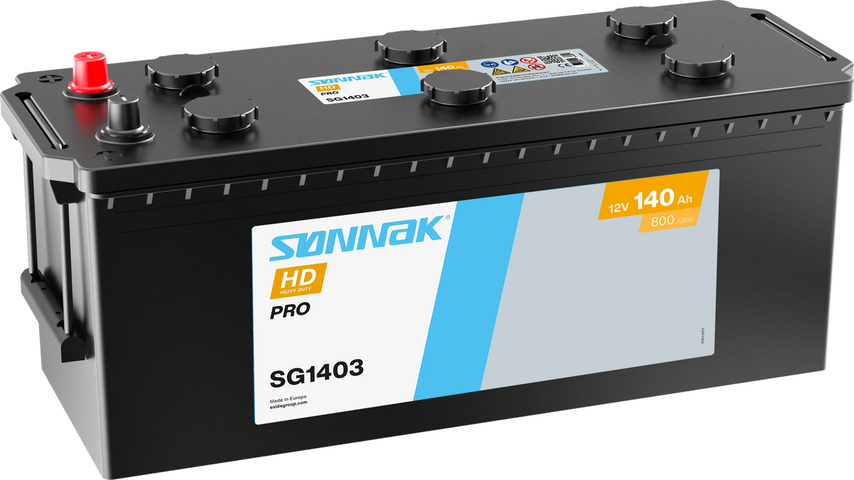Sønnak SG1403 – 12 V 140 Ah 800 A