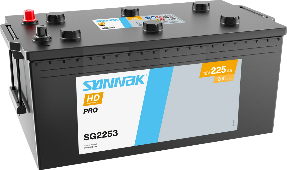 Sønnak SG2253 – 12 V 225 Ah 1200 A