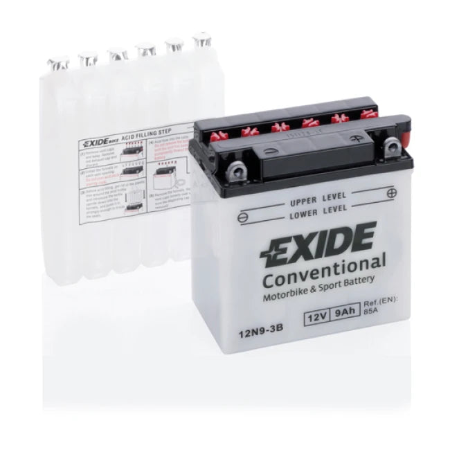Exide 12N9-3B – 12 V 9 Ah 85 A