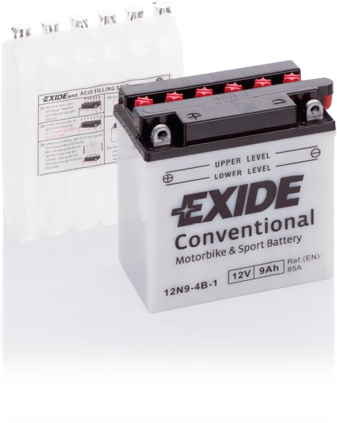 Exide 12N9-4B-1 – 12 V 9 Ah 85 A