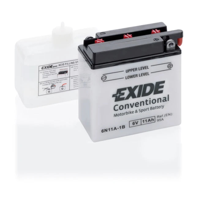 Exide 6N11A-1B – 6 V 11 Ah 95 A
