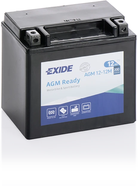 Exide AGM12-12M – 12 V 12 Ah 200 A