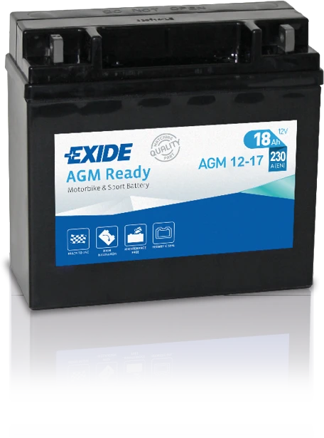 Exide AGM12-17 – 12 V 18 Ah 230 A