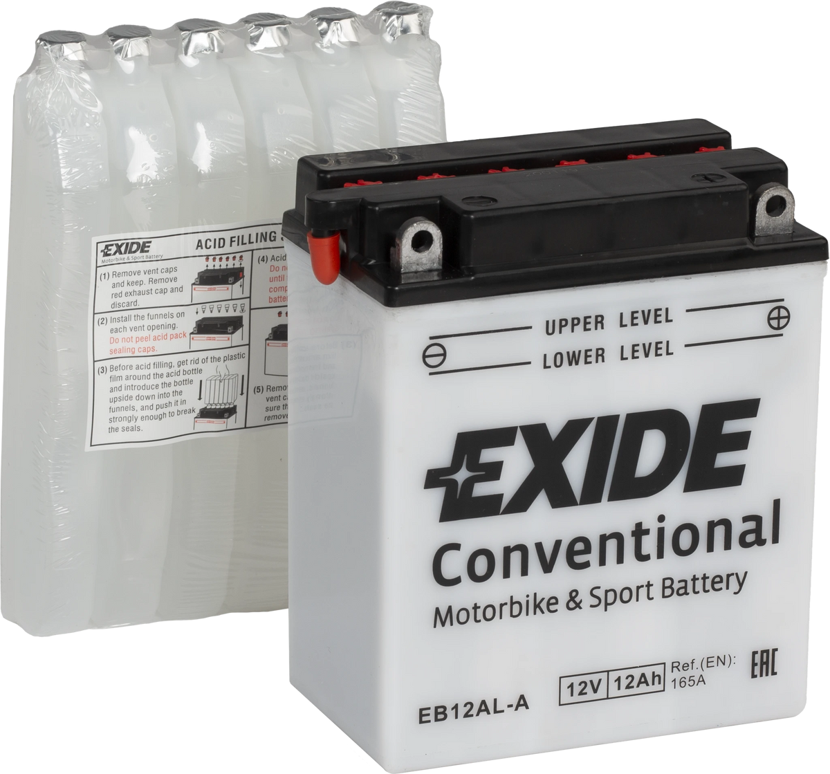 Exide EB12AL-A – 12 V 12 Ah 165 A