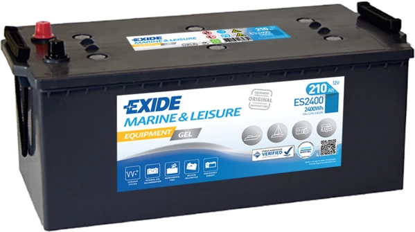 Exide ES2400 – 12 V 210 Ah 2400 Wh