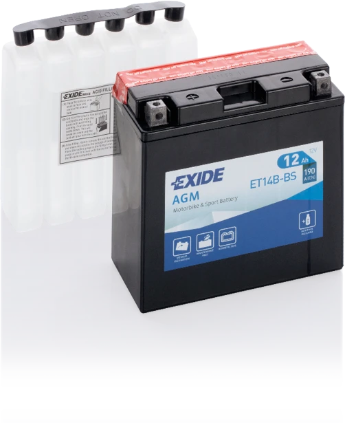 Exide ET14B-BS – 12 V 12 Ah 190 A