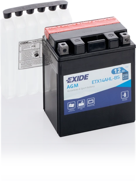 Exide ETX14AHL-BS – 12 V 12 Ah 210 A