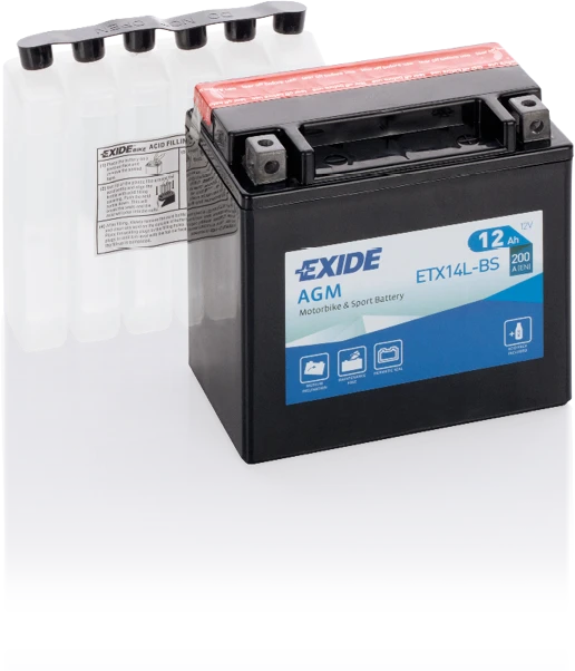 Exide ETX14L-BS – 12 V 12 Ah 200 A