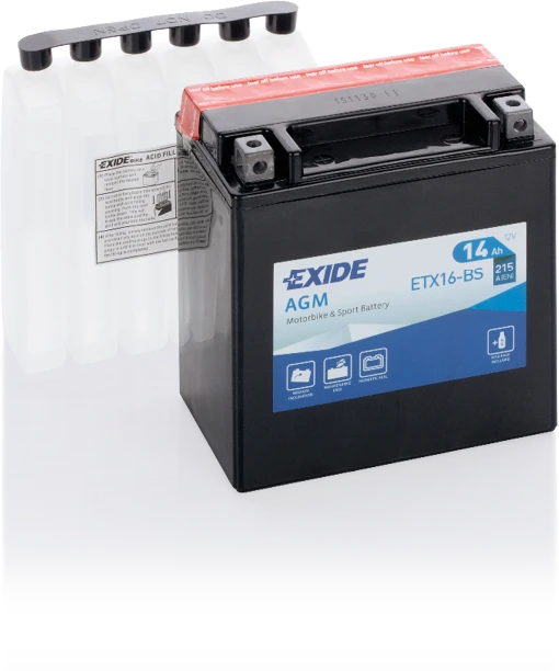 Exide ETX16-BS – 12 V 14 Ah 215 A