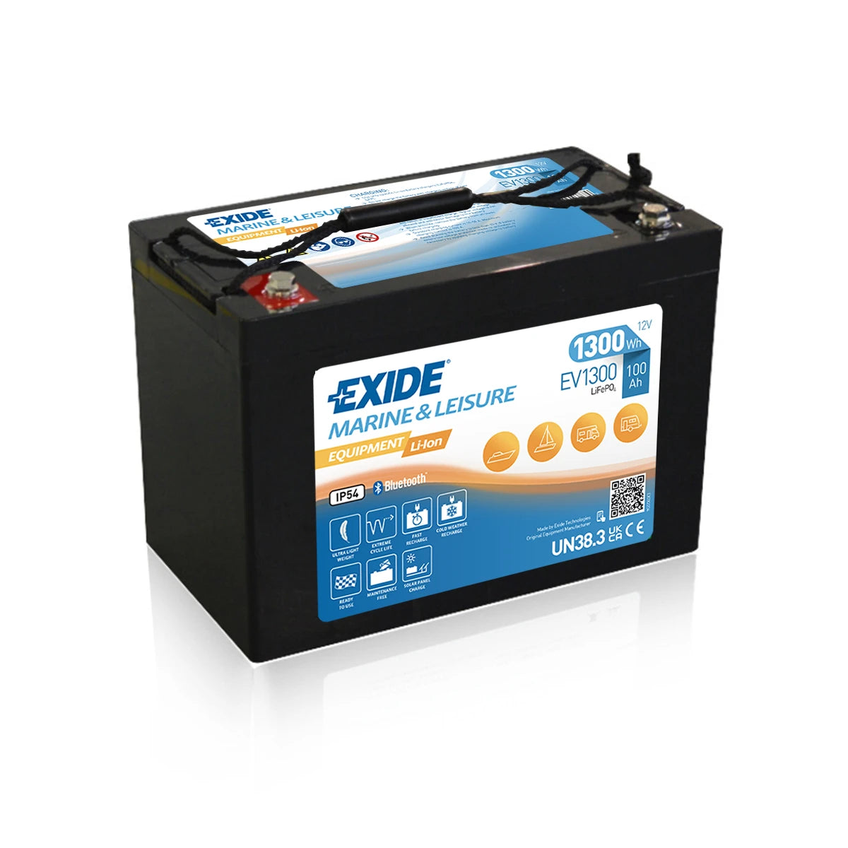 Exide EV1300S – 12 V 100 Ah 1300 Wh
