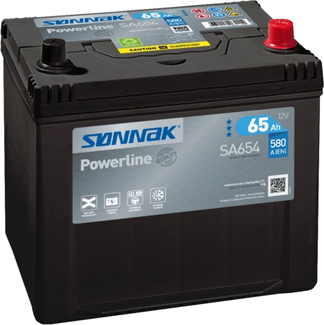 Sønnak SA654 – 12 V 65 Ah 580 A