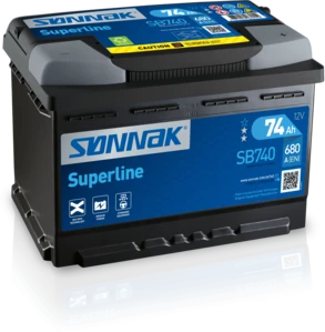 Sønnak SB740 – 12 V 74 Ah 680 A