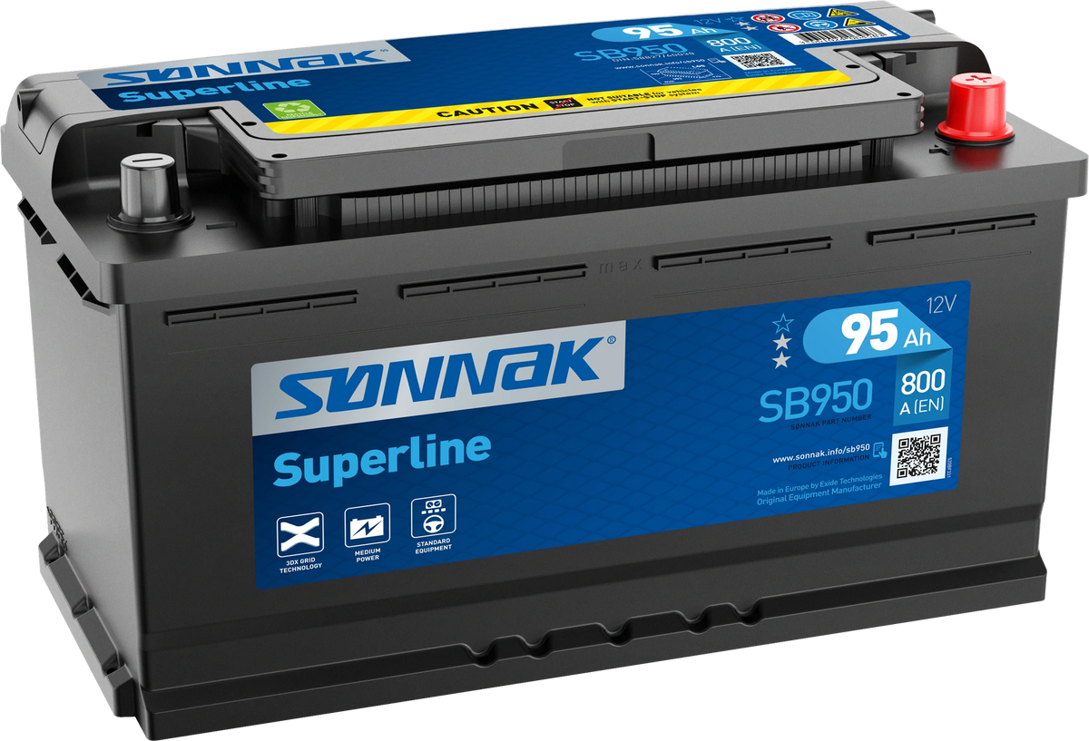 Sønnak SB950 – 12 V 95 Ah 800 A