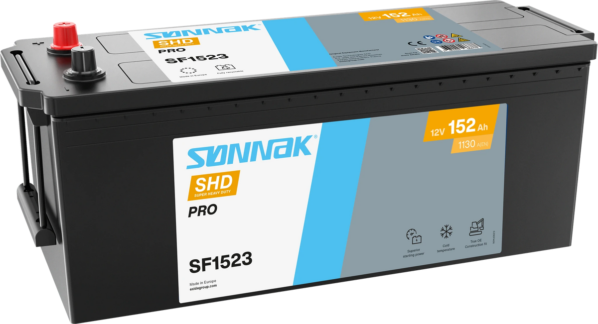 Sønnak SF1523 – 12 V 152 Ah 1130 A
