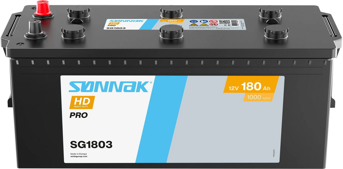 Sønnak SG1803 – 12 V 180 Ah 1000 A