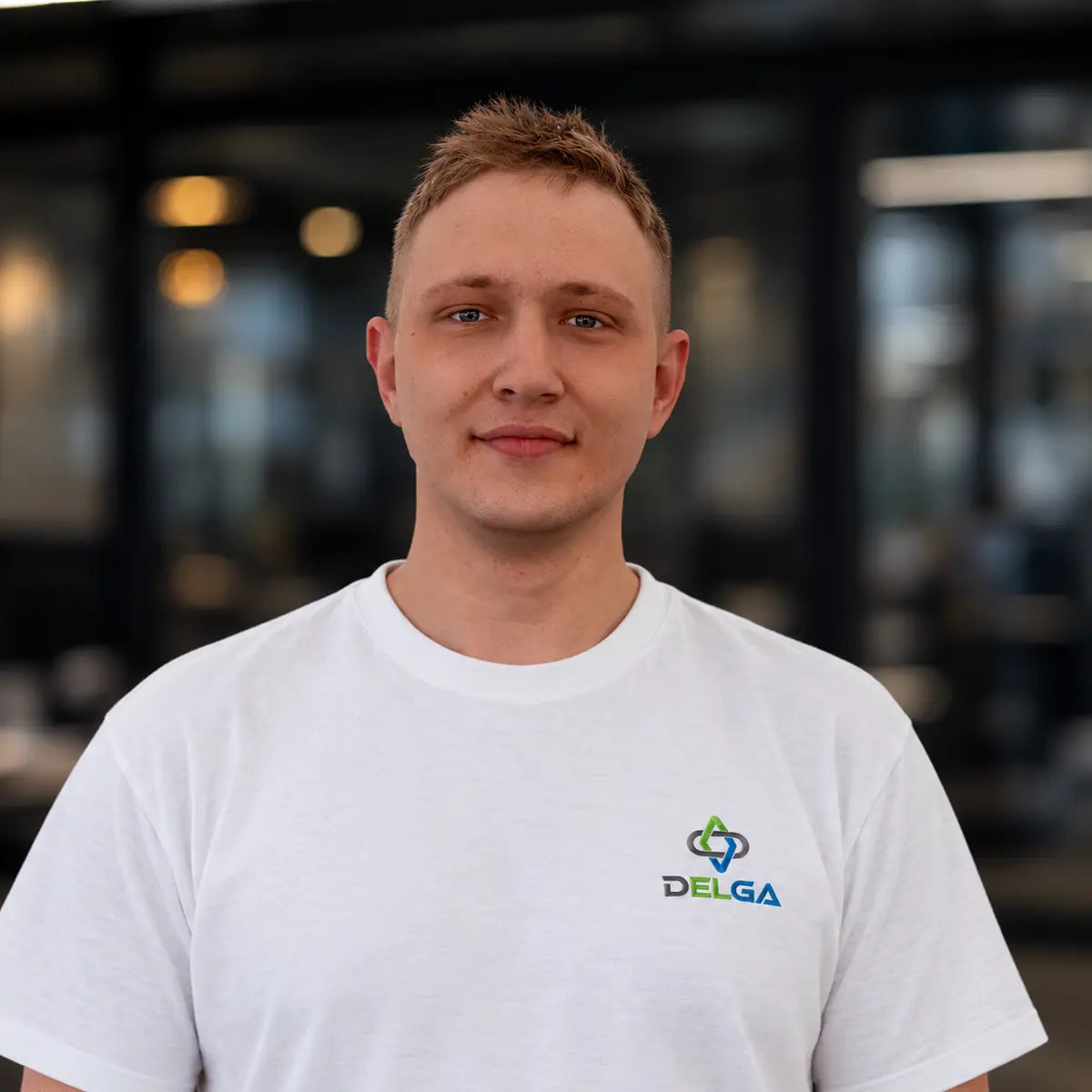 Lukas Jurgilas, mekaniker hos Delga Verksted